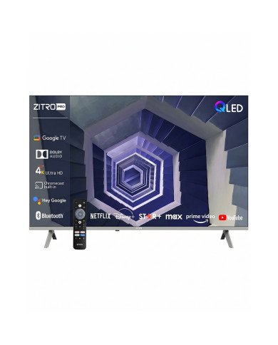 SMART TV ZITRO DE 65" GOOGLE TV LA65ZEC