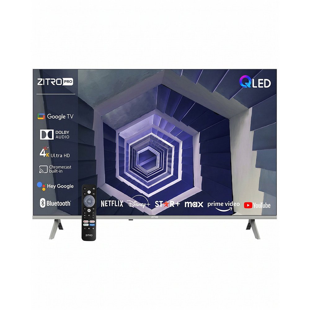 SMART TV ZITRO DE 65" GOOGLE TV LA65ZEC
