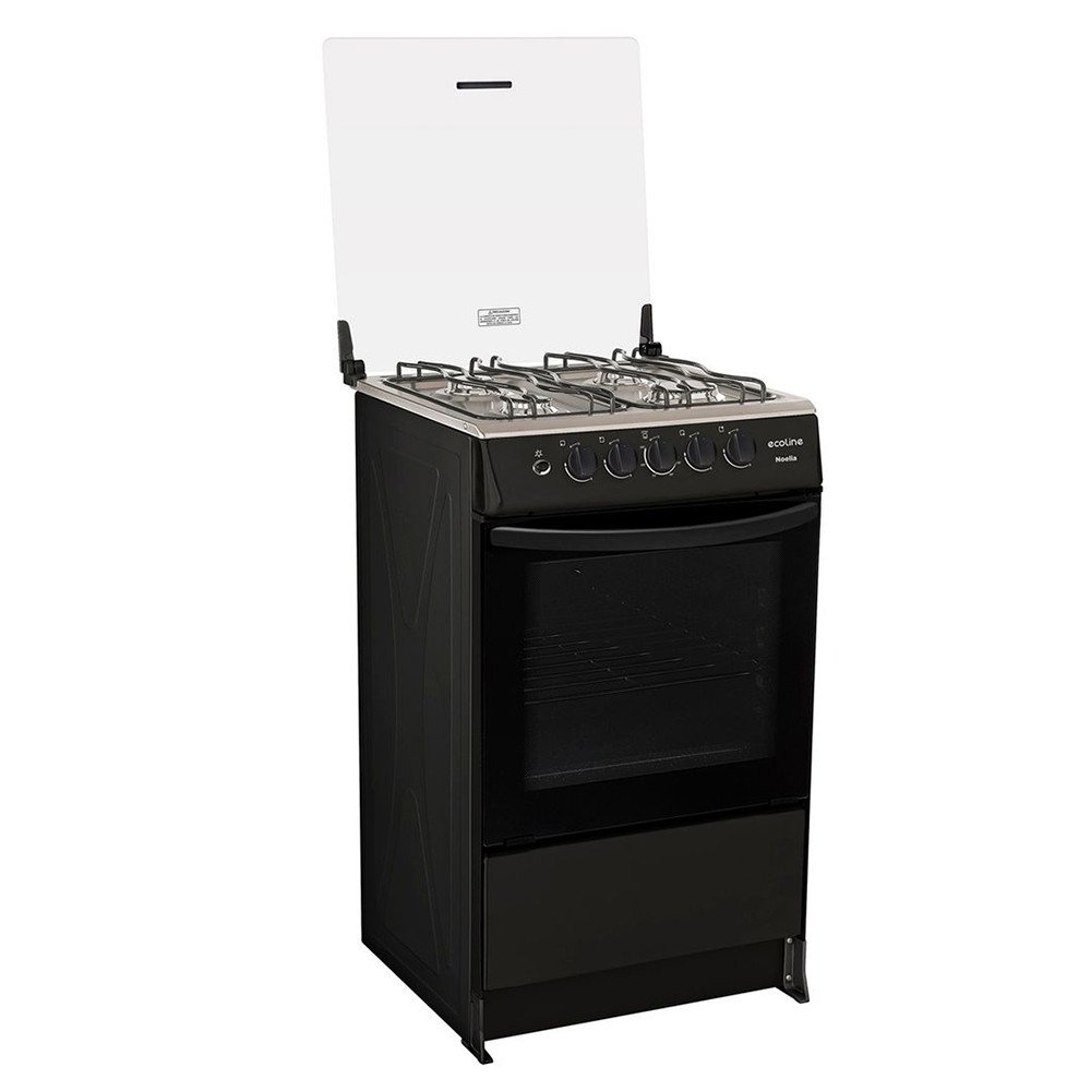 COCINA ECOLINE NOELIA NEGRO MATE