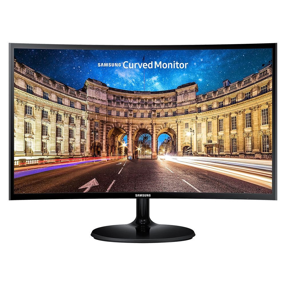 MONITOR SAMSUNG 24" CURVED C24T550FDL