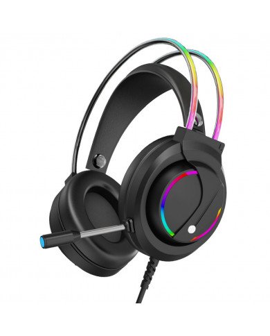 AUDIFONO SATE GAMING GH-532 RGB AUDIFONO SATE GAMING GH-532 RGB
