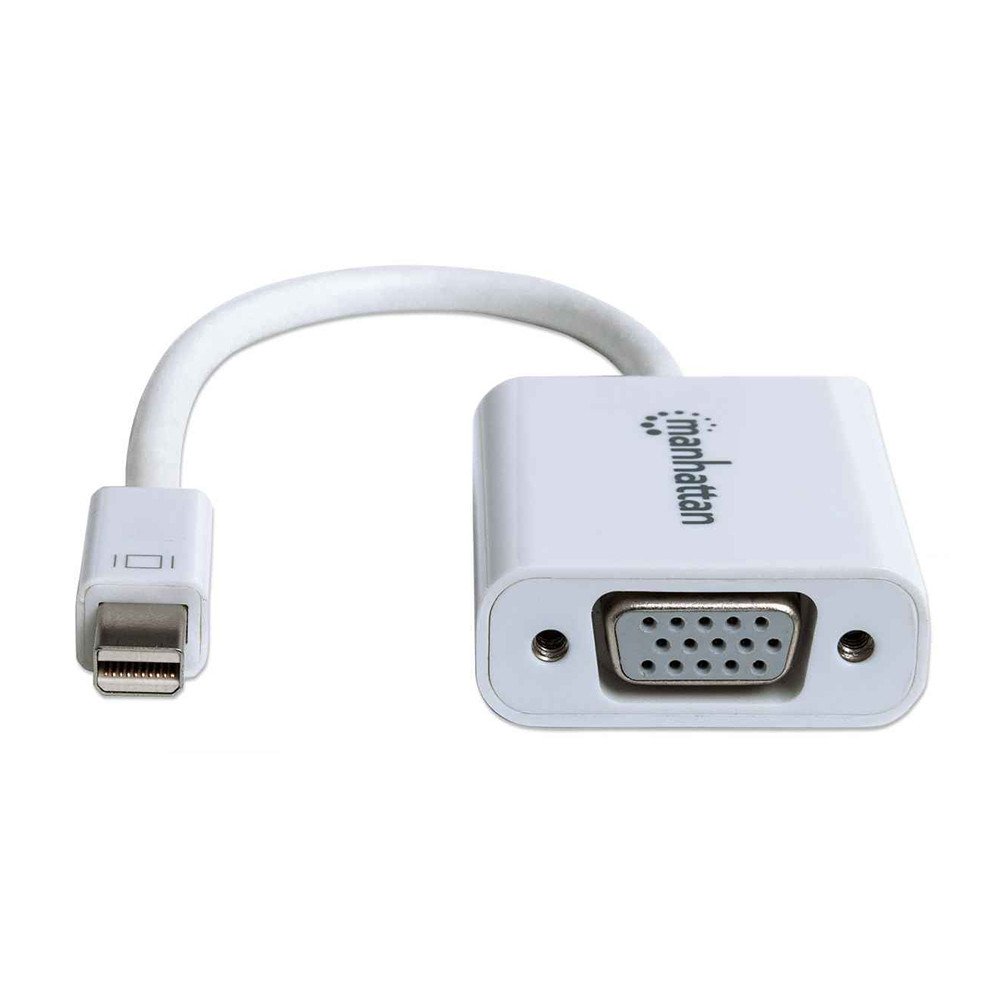 CONVERTIDOR MANHATTAN MINI DISPLAY PORT MACHO A VGA HEMBRA