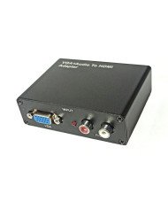 CONVERTIDOR DE VIDEO VGA A HDMI CON  R/L AUDIO
