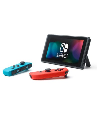 NINTENDO SWITCH JOY-CON NEON AZUL Y ROJO