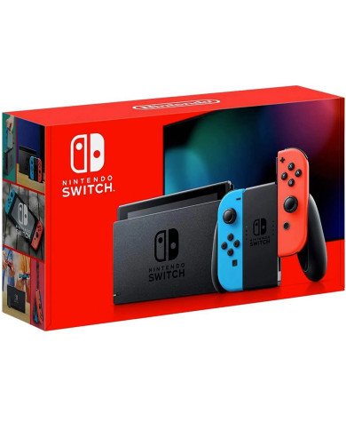 NINTENDO SWITCH JOY-CON NEON AZUL Y ROJO