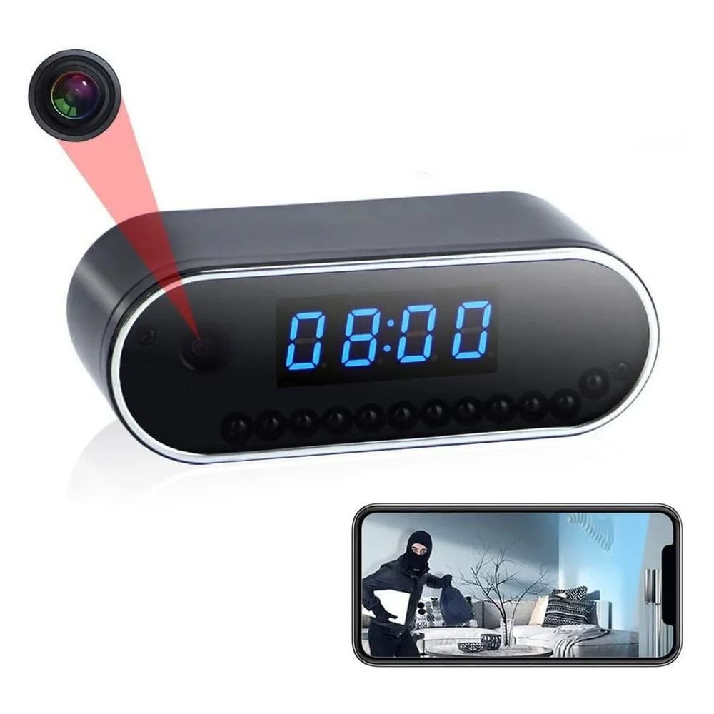 CÁMARA IP WIFI RELOJ