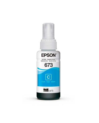 TINTA EPSON T673220 CYAN 70 ML.