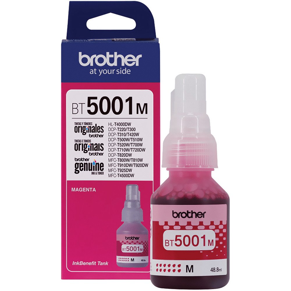 TINTA BROTHER BT5001M MAGENTA 48.8 ML.
