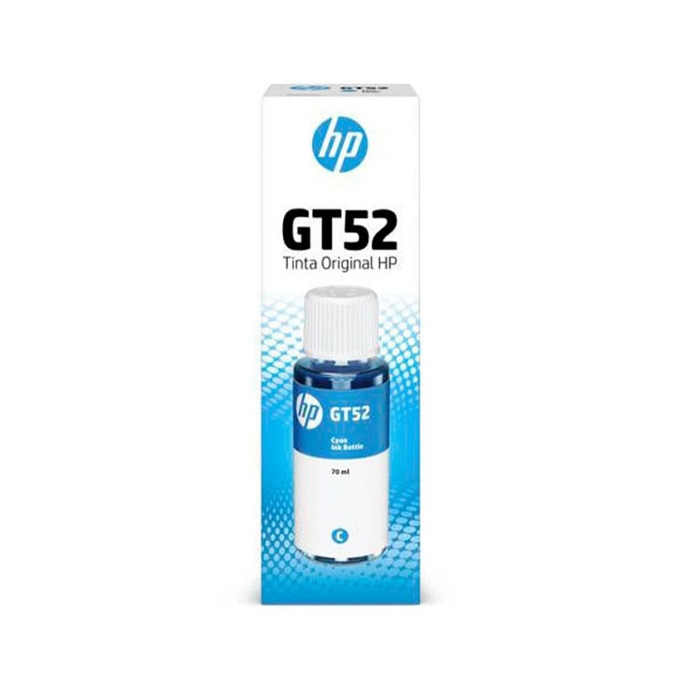 TINTA HP GT52 CYAN 70 ML
