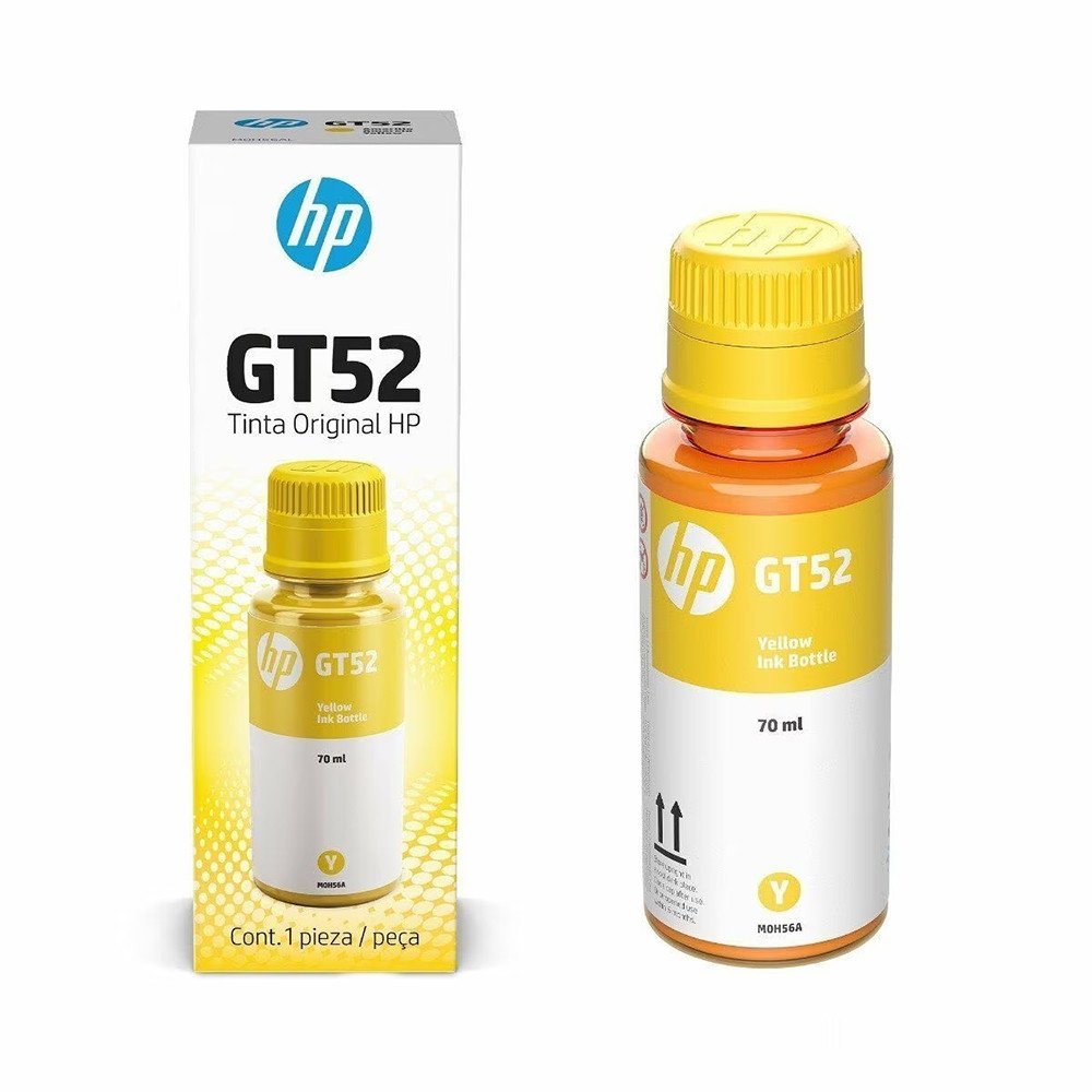 TINTA HP GT52 YELLOW 70 ML.
