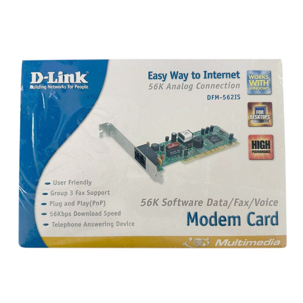 TARJETA FAX MODEM DLINK DFM-562IS PCI 56K