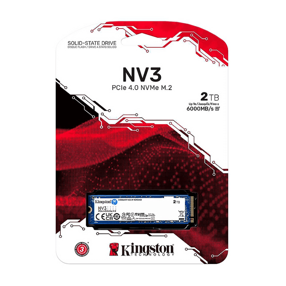 DISCO DURO SOLIDO 2TB KINGSTON NV3 NVMe