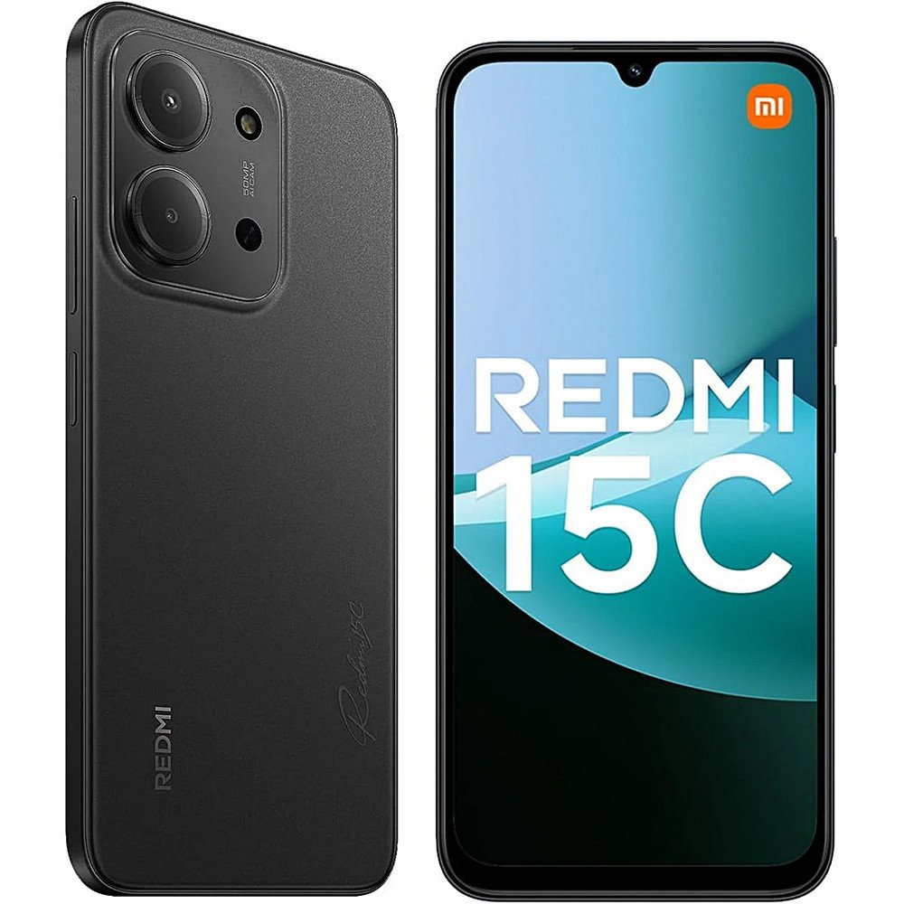 CELULAR XIAOMI REDMI 15C - 256GB NEGRO OCASO