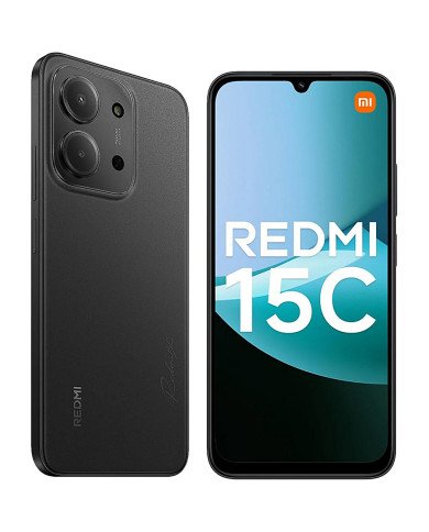 CELULAR XIAOMI REDMI 15C - 128GB NEGRO OCASO