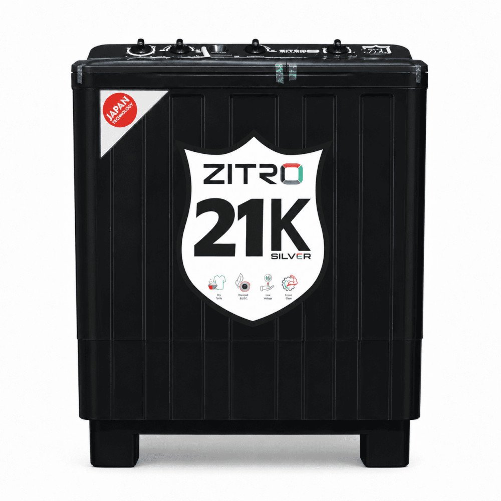 LAVADORA ZITRO SEMIAUTOMATICA 21KG SILVER