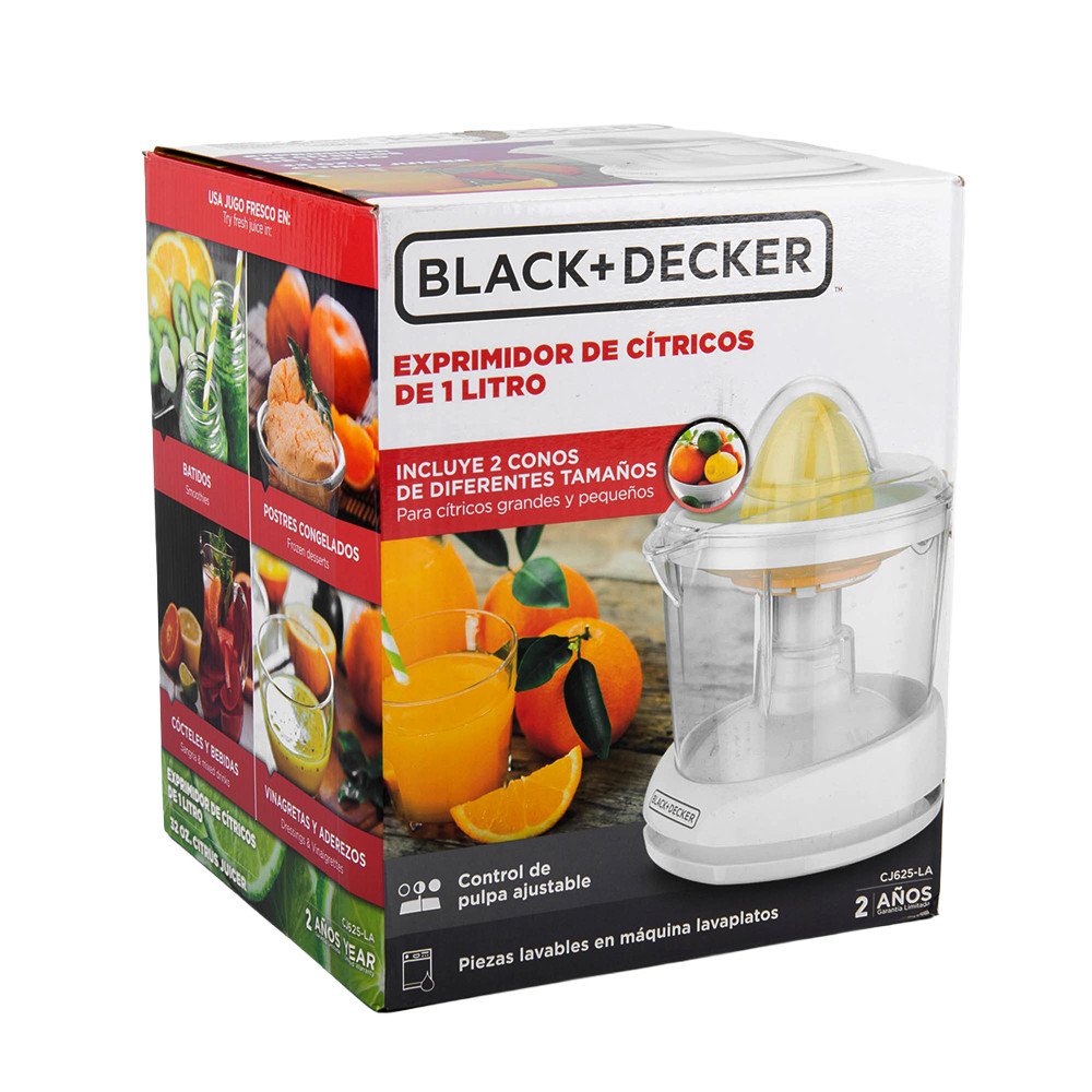 EXPRIMIDOR DE JUGO BLACK & DECKER CJ625-LA