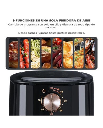 FREIDORA DE AIRE EVVO-688 4 LITROS