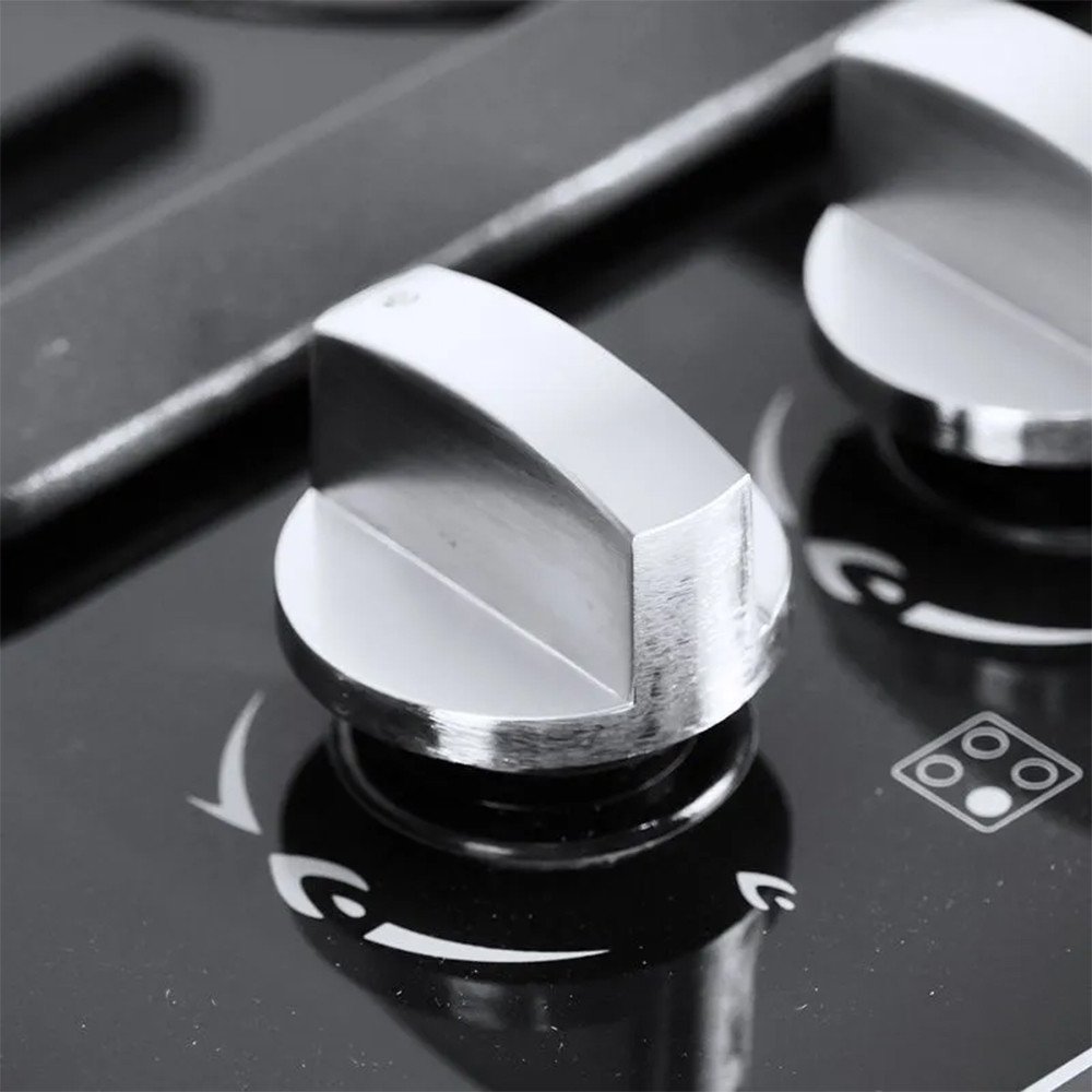 ENCIMERA EVVO VIDRIO TEMPLADO 4Q.GLASS BLACK GS4G23