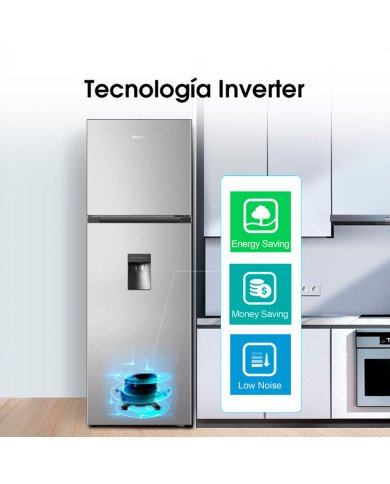 REFRIGERADORA HISENSE 250 LITROS INVERTER