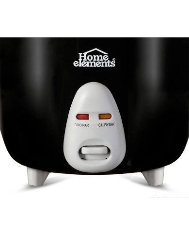 OLLA ARROCERA HOME ELEMENTS  0.6 LITROS NEGRA HEAR04N