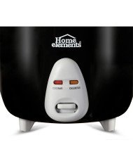 OLLA ARROCERA HOME ELEMENTS  0.6 LITROS NEGRA HEAR04N