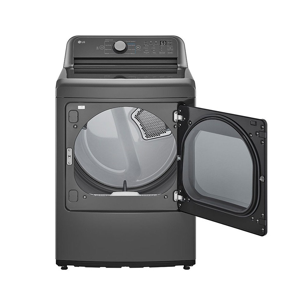 SECADORA LG A GAS 25KG NEGRA