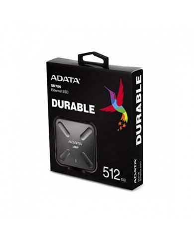 DISCO DURO SOLIDO EXTERNO 512GB ADATA SD700 USB 3.2