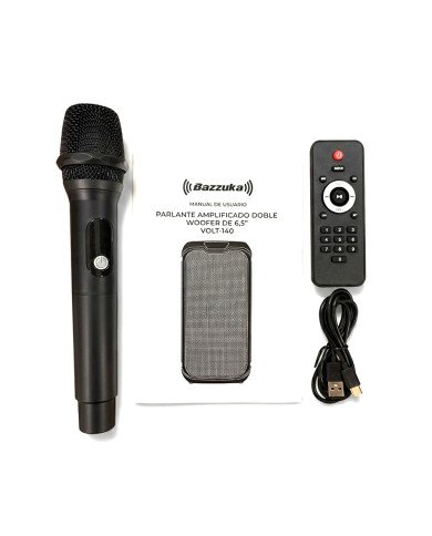 PARLANTE BAZZUKA VOLT 140 - NEGRO